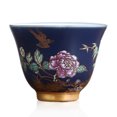 thumbnail image 1 of Taza de té Kung Fu de 70ml, mini taza maestra, hecha a mano, juego de té de cerámica, taza de té, taza de té torneada en un solo horno, 1 of 5