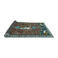 thumbnail image 2 of Ahgly Company Indoor Rectangle Animal Light Blue Traditional Area Rugs, 5' x 7', 2 of 4