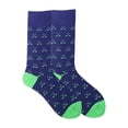 thumbnail image 6 of Golfing Theme Middle Tube Socks Moisture Wicking Fabric Lightweight Support Cotton Middle Calf Socks for Men Women, 6 of 7