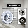 thumbnail image 5 of YIGSECU Recessed Shower Valves Trim Kits Easy install Shower Valves Hardware Shower Switches Control Valves Tap Accessories, 5 of 9