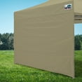 thumbnail image 6 of Eurmax Instant Sunwall for 10x10FT Pop up Canopy, 1 Pack Khaki Canopy Sidewall, 6 of 6