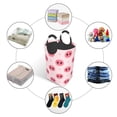 thumbnail image 5 of Vsdgher Pig Noses Print Square Laundry Bag Large Collapsible Dirty Clothes Bags With Handles Waterproof Essentials Storage For College Dorm, Family, 5 of 6