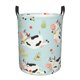 thumbnail image 1 of Fotbe Cute Cows Cesto de Ropa con Asas, Cesto Impermeable de Gran Capacidad, Bolsa de Lavado para Dormitorio, Cesto de Ropa con Ruedas y Asas-Medium, 1 of 6