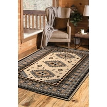 United Weavers Plaza Fleur Woven Olefin Area Rug