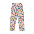 thumbnail image 6 of Uemuo Pineapple And Leaves Pattern Men's Wide Leg Palazzo Lounge Pants with Pockets Light Weight Loose Comfy Casual Pajama Pants-XX-Large, 6 of 9