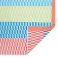 thumbnail image 3 of Serviette de plage en coton Rayures multicolores HOMETRENDS, 3 of 6