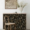 thumbnail image 2 of Abyssaly Floral Peel and Stick Wallpaper 17.5-in x 118-in Self-Adhesive Removable Wallpaper, 2 of 9