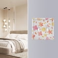 thumbnail image 4 of Yayeee Toggle Light Switch Wall Plate 3-Gang 6.37"x4.48" Decorative Outlet Cover, White Floral Orange, 4 of 7