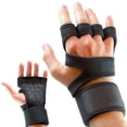 thumbnail image 1 of Guantes antideslizantes ShuxiuWang de gimnasio con diseño de mano abierta Muñequera protectora, 1 of 3