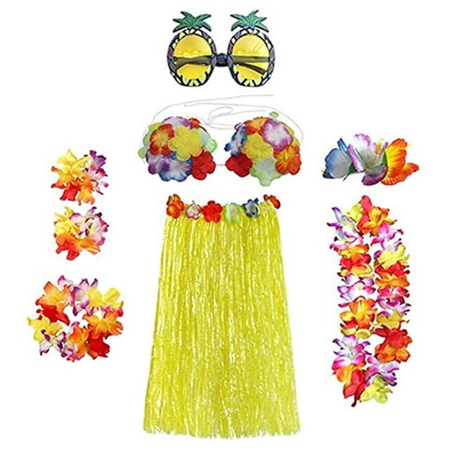 Accesorios De Falda De Hierba Hawaiana, Decoración De Vestido, Suministros Para Fiestas, Vestido De Baile, Disfraz De Moda Para Mujer, Kit De Accesorios, Accesorio De Ropa Cateissary AP007833-16