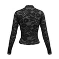 thumbnail image 7 of XIYON Tshirts For Women Women's Slim Fit Long Sleeve V Neck Lace Top Elegant Basic For Daily Wear And Casual Outings Classic Summer Clothes 2026, 7 of 7
