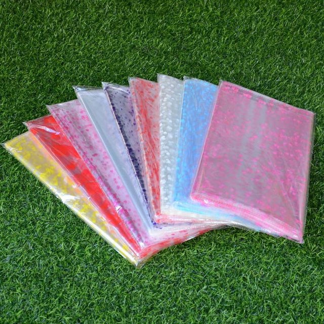 Bolsa de regalo de peluche de 35*50, bolsa de plástico para embalaje de muñecas, bolsa de embalaje transparente