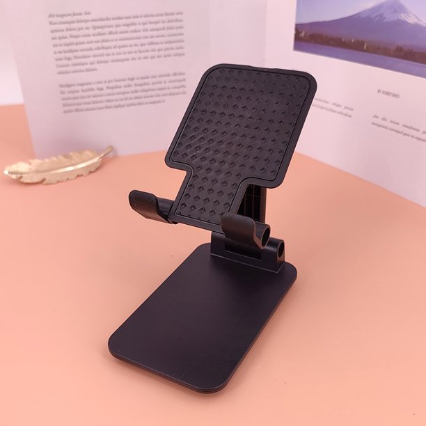 Soporte plegable para teléfono móvil de escritorio para iPad iPhone Samsung Soporte de escritorio Soporte de escritorio ajustable Soporte para teléfono inteligente Tan Jianjun unisex