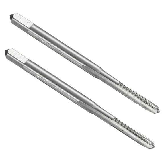 Uxcell 2pcs Hand Bottom Tap #3-56 UNF 2B Bottoming Style Screw Tapping Threading Tool