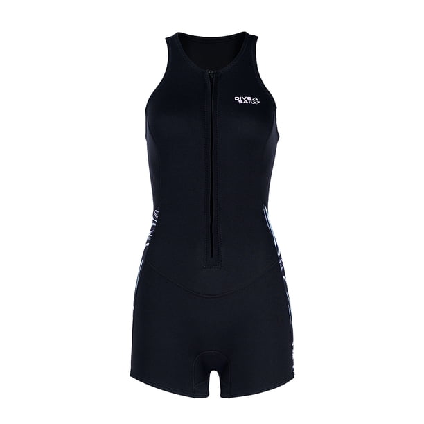 Mujeres Neopreno 2 Mm Manso Sin Traje Buceo Bañera Una (M)