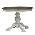 thumbnail image 5 of Liberty Furniture 5 Piece Pedestal Table Set in Rubberwood Solids w/ White Oak & Birch Veneers, 5 of 5