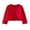 Red, variant on Infant Toddler Baby Girls Cardigan Cute Color Long Sleeved Thin Style Button Cardigan Coat