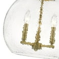 thumbnail image 6 of Golden Lighting Ariella 3-light Pendant in Brushed Champagne Brass, 6 of 6