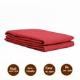 thumbnail image 6 of Super Soft Brushed Microfiber Euro Pillow Shams Set of 2, Machine Washable Square Pillow Cases, 26 x 26 inches, Red, 6 of 7