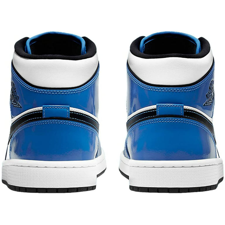 Air Jordan 1 Mid 'White' Mens Sneakers - Size 9.5