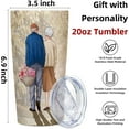 thumbnail image 3 of Valentines Day Gifts for Husband Ideas Tumbler, Gifts for Him from Wife, 20oz Travel Tumbler Romantic Gifts, to My Husband Gifts, Couple Wedding Anniversary Valentines Day Birthday Christmas Gifts, 3 of 6