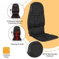 thumbnail image 5 of Car seat back massage mat, electric heating, 8 vibration modes, 3 levels of intensity adjustable Valentine's Day, Father's Day gift, 5 of 8