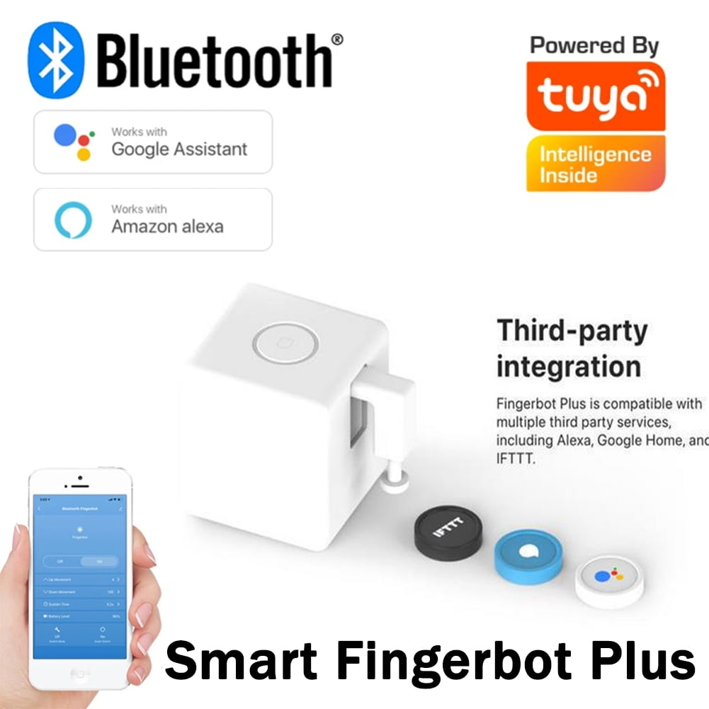 Atticus Pickering lengte Aubess Bluetooth Smart Fingerbot Plus Schakelaar Bot Knop Pusher  Afstandsbediening Smart Home Voice Control Work With Alexa Google Assistent  - Walmart.com