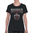 thumbnail image 2 of Officially Licensed Legends Of Lucha Libre Lucha Libre Emblem Art Women's T-shirt, 2 of 3