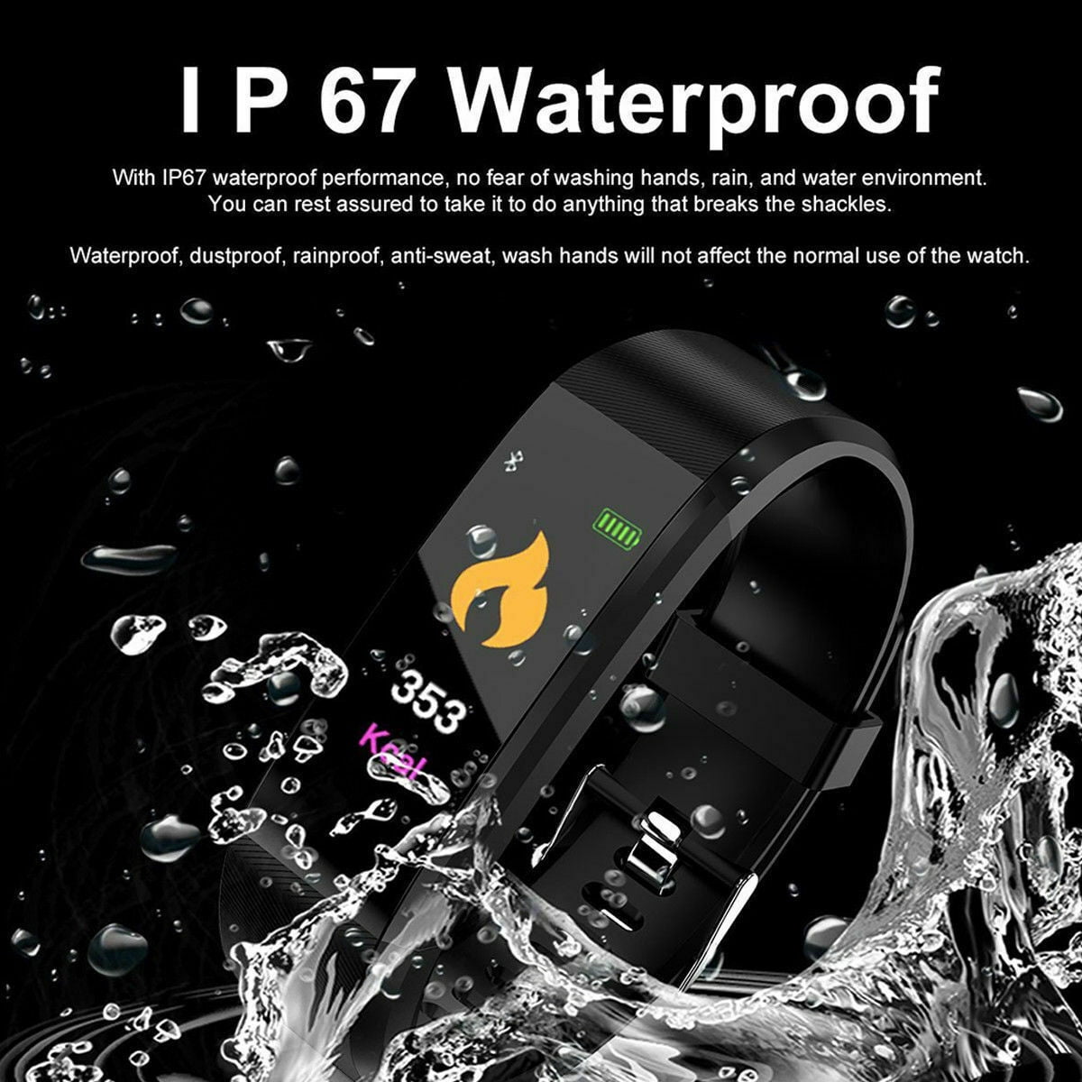 Smart Watch Fitness Tracker Fitbit 