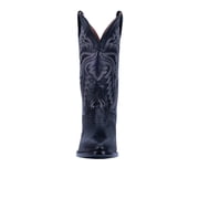 Dan Post Boots Mens Winston Lizard Embroidered Pull On Round Toe Cowboy Mi