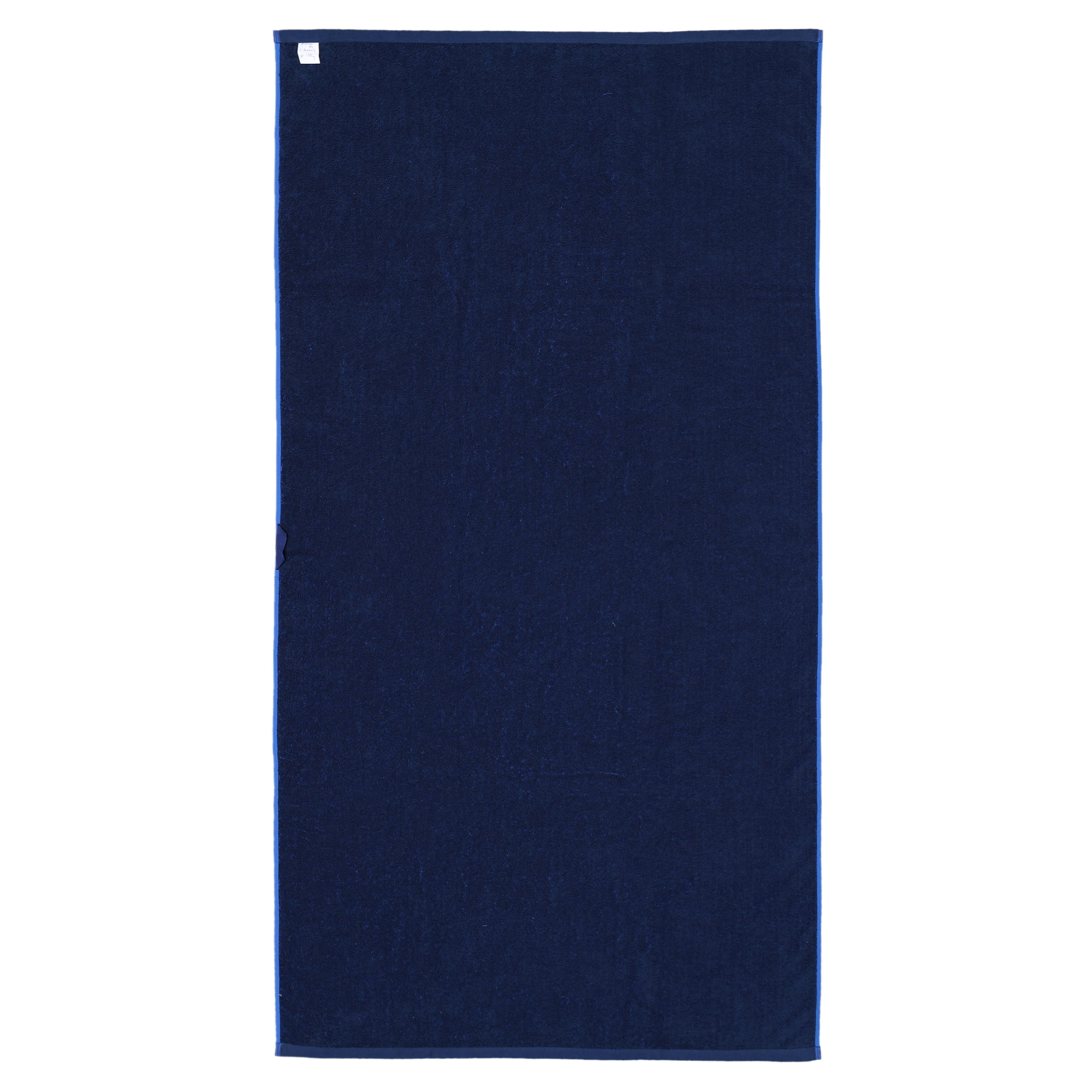 Mainstays Solid Reversible Beach Towel, Cobalt/Blue, 1 Piece, 36" x 72"