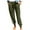 Green, variant on WREESH Womens Sweatpants Casual Trousers Summer Leopard Print Pants Bottoms Athletic Pants Gray