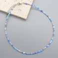 thumbnail image 1 of Collier Ras du Cou Simple Perles de Graines Femmes Charme Mode Coréenne Chaîne Col Boho Fait Main Bijou Cadeau, 1 of 5