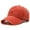Orange, variant on KANG Fashionable Heart Embroidered Baseball Cap Pure Washed Baseball Cap