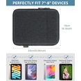 thumbnail image 2 of Étui pour Tablette Chl Compatible avec iPad Mini 7 (A17 Pro, 2024), iPad Mini 6 (8,3 Pouces, 2021), iPad Mini 5/4/3/2/1, Pochette de Transport Protectrice pour iPad Mini, Gris Cosmique, 2 of 4