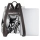 thumbnail image 3 of Disketp Capybara Riding Bicycle Mochila de Cuero para Mujer, Bolso de Espalda Antirrobo con Estilo para Viaje, Trabajo y Uso Diario, 3 of 4