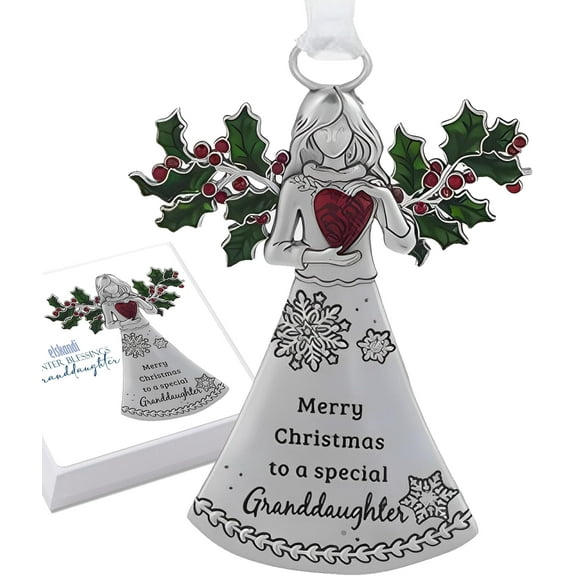 Winter Blessings Granddaughter Christmas Ornaments Merry Christmas to a Special Granddaughter Ornament