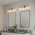thumbnail image 3 of Millennium Lighting  Camellia 2/3/4 Light Vanity Fixture 3 Light - Brushed Nickel, 3 of 5