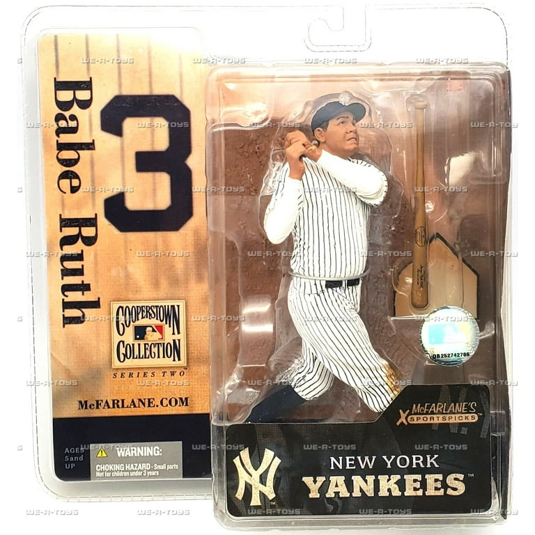MLB Cooperstown Collection NY Yankees Babe Ruth Figure 2005