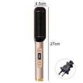 thumbnail image 2 of Negative Ion Hair Straightener Brush Hair Straightener Comb Hot Brush Hair Straightener with Anti-Scald Feature, Auto Temperature Lock & Auto-Off Function, 2 of 5