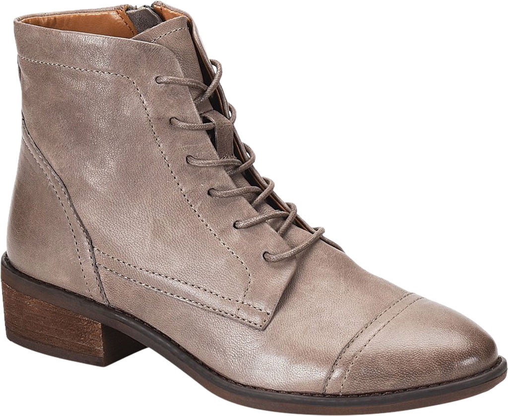 Women s Comfortiva Cordia Bootie Cemento Grey Smooth Leather 8.5 M Walmart