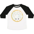 thumbnail image 3 of Inktastic White Donut Boys or Girls Toddler T-Shirt, 3 of 5
