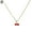 B, variant on SSKFHGI Fashion RedCherry Pendant Necklace Earrings Women Sweet New and Cute