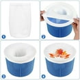 thumbnail image 4 of Chaussettes, Pack de 20 Chaussettes de Piscine, Réutilisables et Super Élastiques, Blanc, 13 * 22cm, 4 of 4