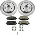 thumbnail image 3 of PowerStop Rear Stock Replacement Brake Pad and Rotor Kit Fits: ACURA Select Models KOE7216, 3 of 8