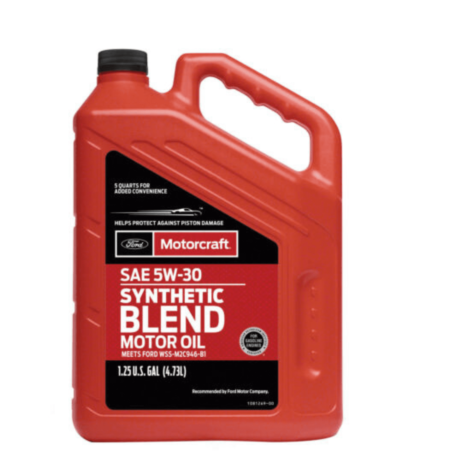 Motorcraft 5W30 Synthetic Blend Motor Oil 5 Quart MPN XO5W305Q3SP