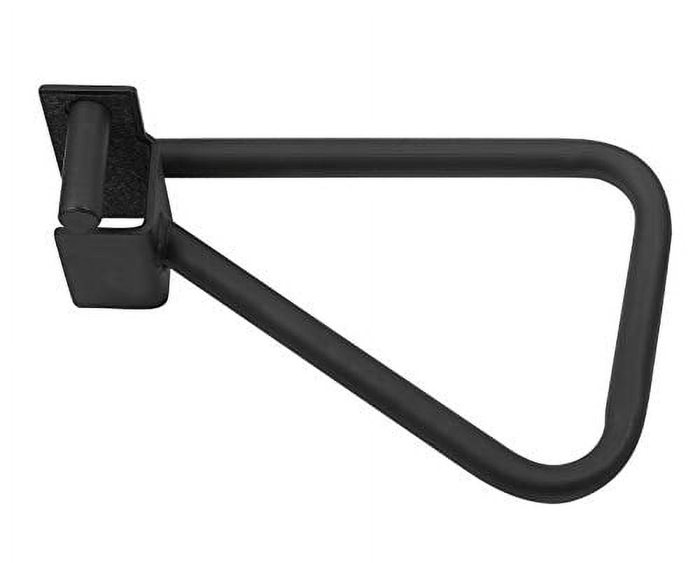 HulkFit Multi-Function Power Cage Rack Crossfit Attachments, J-Hooks, Dip Bars, Weight Plate Holders, T-Bar Row Platform, Barbell Clamp Collars, Hangers and Others (Dip Bars, Circle), Black