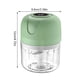 thumbnail image 3 of Molinillo de ajo eléctrico sweethay acero inoxidable ABS picador de carne portátil 250ML Verde, 3 of 6