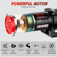 thumbnail image 3 of Cabrestante Nilight 4500 lb 12V impermeable con control remoto inalámbrico, 3 of 8