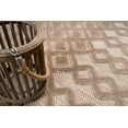 thumbnail image 4 of LaDole Rugs Geometric Modern Contemporary Area Rug - Durable Premium Carpet for Living Room, Bedroom, and Office - Brown, 5x8 (5'3"x7'3", 160cm x 220cm), 4 of 5